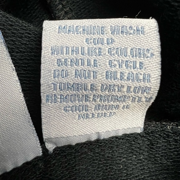 IACTIVE Black Embroidered Hoody Sweatshirt M - Picture 9 of 9